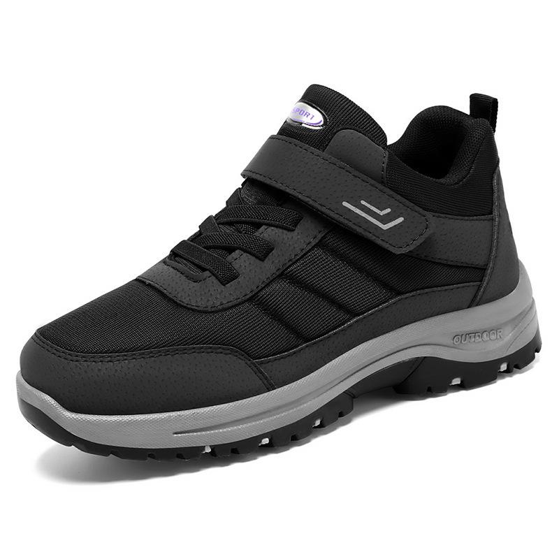 Tooling Shoes Men's Autumn New Outdoor Casual Elderly Shoes Velcro Trendy Dad Shoes