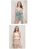 Women's Summer 100% Mulberry Silk Camisole and Shorts Pajama Set