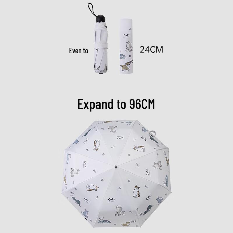VVC Cat Fun UV Protection Portable Umbrella