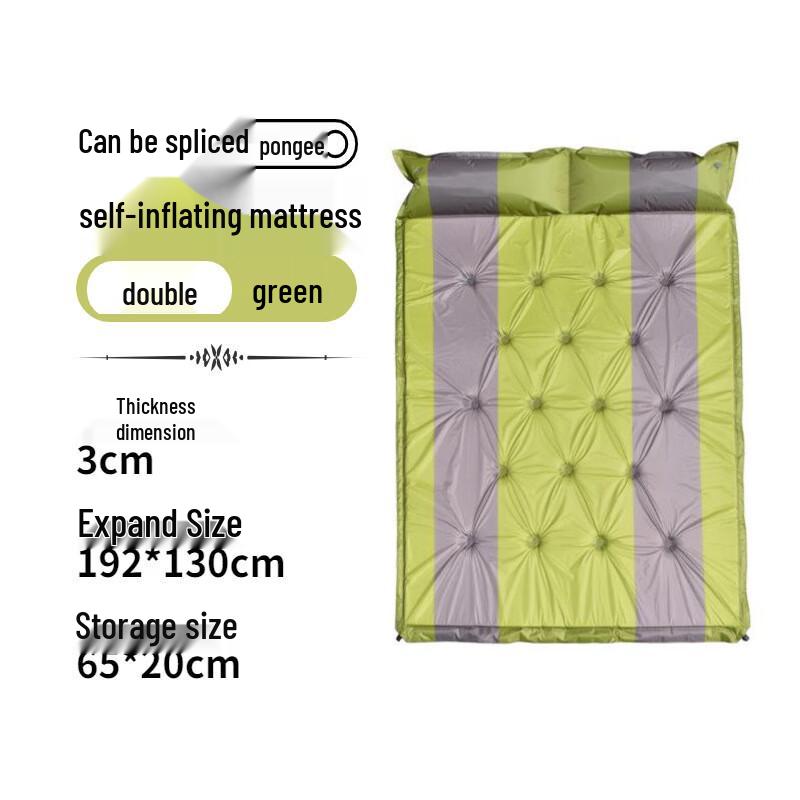 OEING Outdoor Camping Inflatable Mattress 192x130x3cm