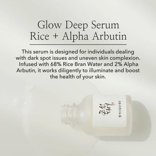Beauty of Joseon Glow Deep Serum: Rice + Alpha arbutin BOJ Rice Bran Water Serum 30ml
