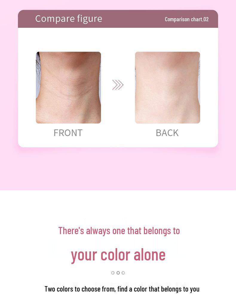 Neck Care Microcurrent Massager: Smooth Wrinkles & Lift Skin