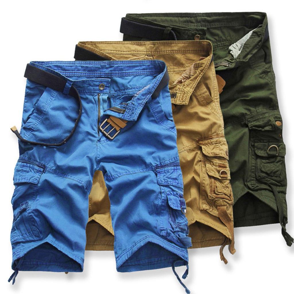 Pantaloncini corti da lavoro casual da spiaggia da uomo alla moda