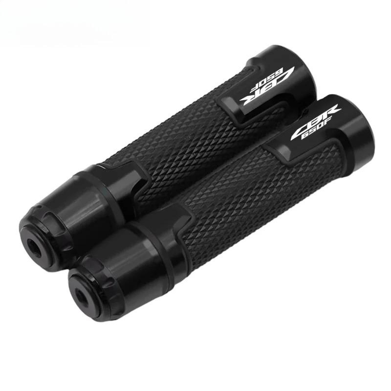 Motorcycle Handlebar Grips Aluminum Rubber Gel Handle Grips Anti-Slip Hand grips For CBR650R CBR650F cbr650r cbr650f