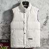 Men's Trendy Korean Style Winter Down Cotton Vest - Loose, Thickened, Handsome Outerwear Gilet