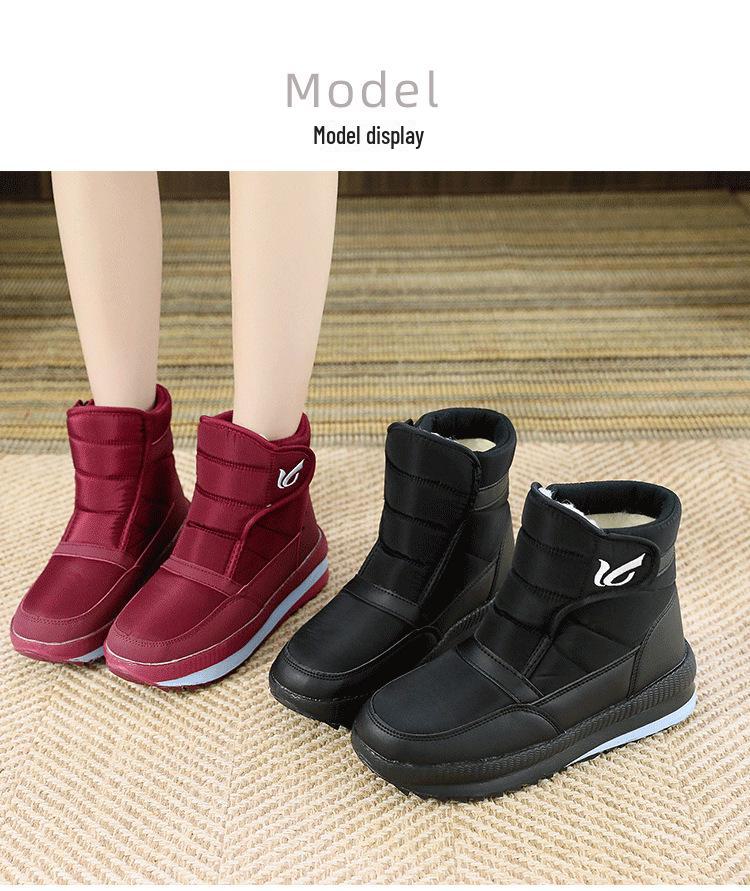 Pánské zesílené zimní sněhule pro seniory - Plus sametové teplé bavlněné boty pro tatínky