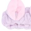 Hair Bands Cat Ears Shaped Soft Cloth Cute Headbands for Women Washing Face Make Up SpaPurple