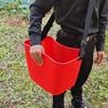 Adjustable Strap Basket for Fruit Collection, Storage Container Outdoor Use