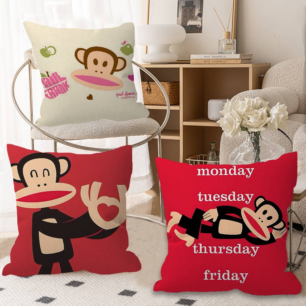 Logo P-Pauls F-Frank Maple Design Cushion Cover Happy Autumn Harvest decor Holiday Decorati Pillow Cover