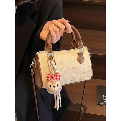 Bolsa pequena de textura premium feminina nova de verão popular versátil bolsa mensageiro moderna portátil bolsa almofada