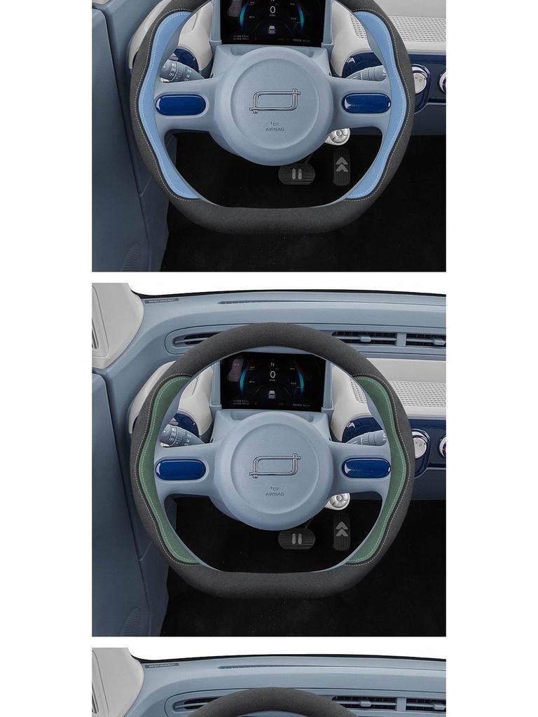 24 Stylish Ultra-Thin Peach Pink Steering Wheel Covers for Pentium Pony - All-Season Car Interior