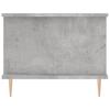  Coffee Table, Concrete Grey, 90x50x40 Cm