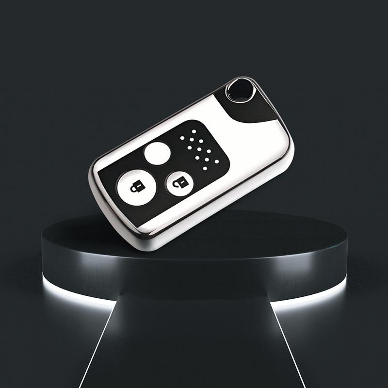 2/3 Tasten Schalenhalter für Honda CRV Fit Shuttle Fried Freed Spike StepWGN RG1 Spada CRZ TPU Auto Schlüsselanhänger Etui Abdeckung Schutz