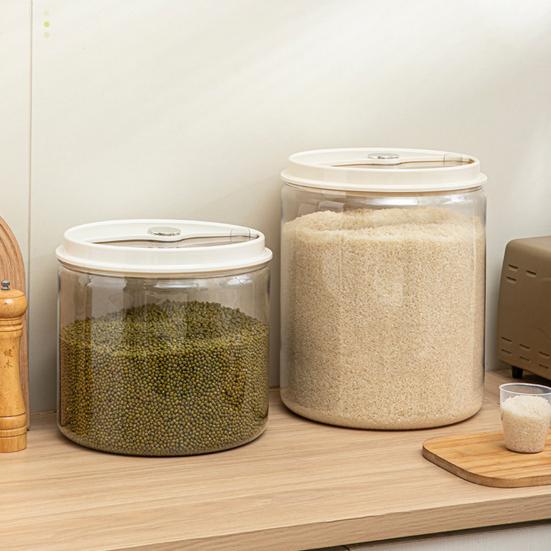Yousheng Rice Bucket Transparent Visual Panel Large Capacity Sealing Moisture-Proof Food-Grade Plastic Storage Container