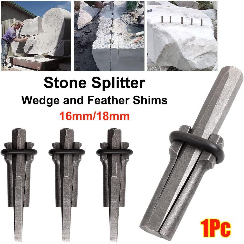 Wedge Rock Splitters Multipurpose Stone Splitting New Hand Tools  Concrete