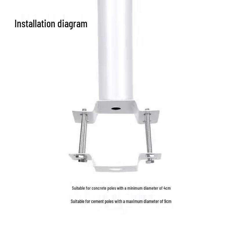 Hongchou Integrated Solar Sensor Landscape Light Pole Mount