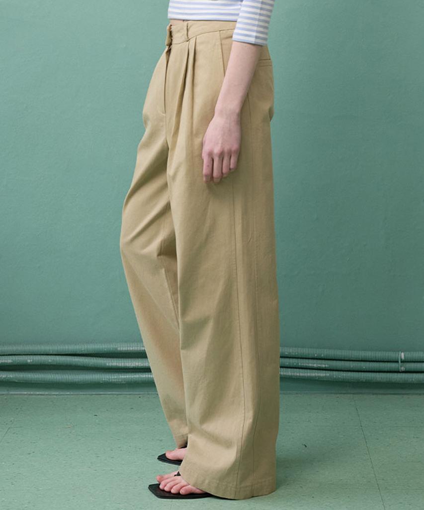 MURMURE Side Double-Pleated Classic Pants_Side Pants