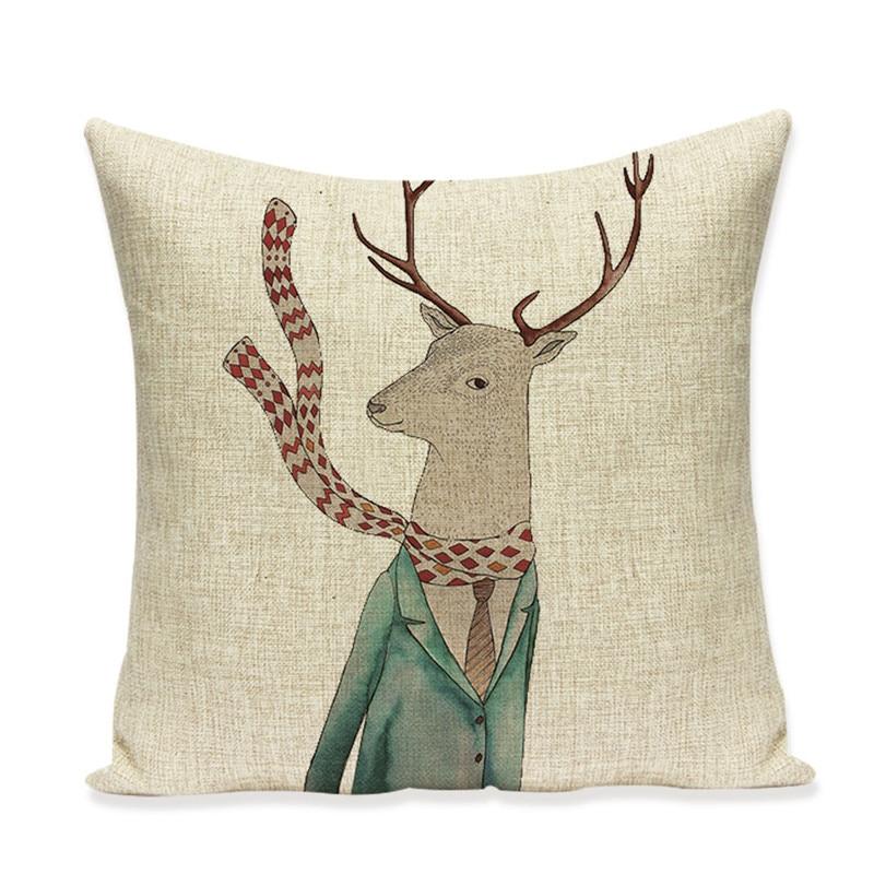 moose pillow cover