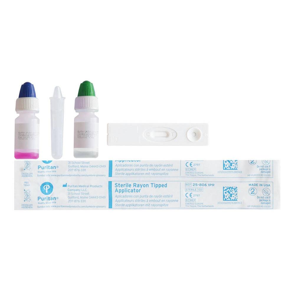 Strep Test - Home Test for Bacterial Tonsillitis Strep A 1 pc