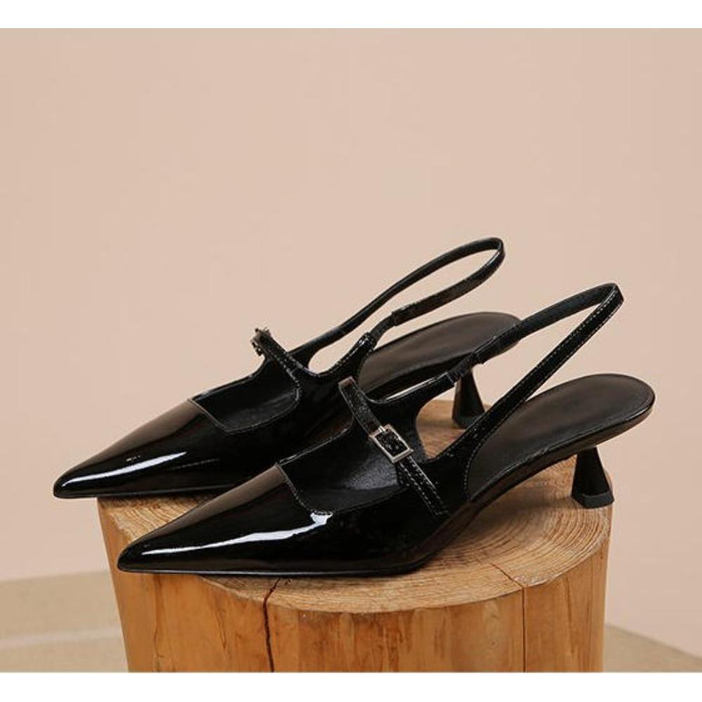 Neue Mode Damenschuhe Ohne Fersen Spitze Stiletto Slingback Sandalen Damen Sexy Kleid Party Damen Hohe Absätze Pumps