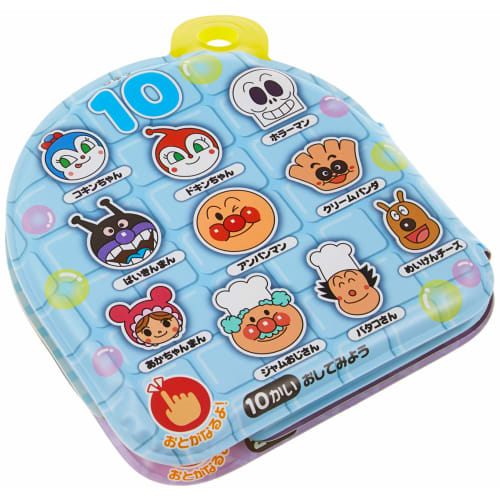 JOYPALETTE Anpanman Pippi In the Bath! Anpanman's Picture Book for Counting To 10 Ethylene Vinyl Acetate (EVA) Mixed Color