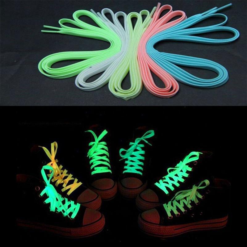 Buy Luminous Shoelace Glow In the Dark Color Fluorescent Shoelace