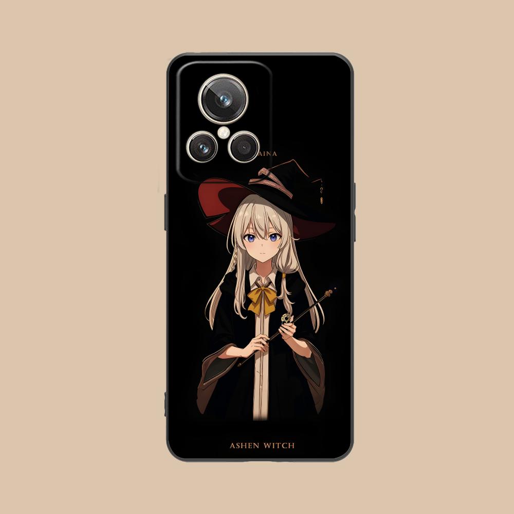 Wandering Witch Elaina Matte TPU Mobile Phone Case for Realme 15 14 13 12 11 10 9 Pro Plus T i Lite 5G Colorful Printing Cover