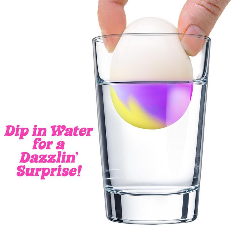 Nuovo Nee Doh Dippin Dazzler Colore Uovo Che Cambia Immergi in Acqua Pasqua Morbido da Spremere Giocattolo Sollievo dallo Stress Rilassamento Manuale Sollievo dall'Ansia