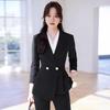 Women's Professional Suit for Spring/Autumn - Fashionable Formal Attire for Hotels, Sales, and Beauty Salons