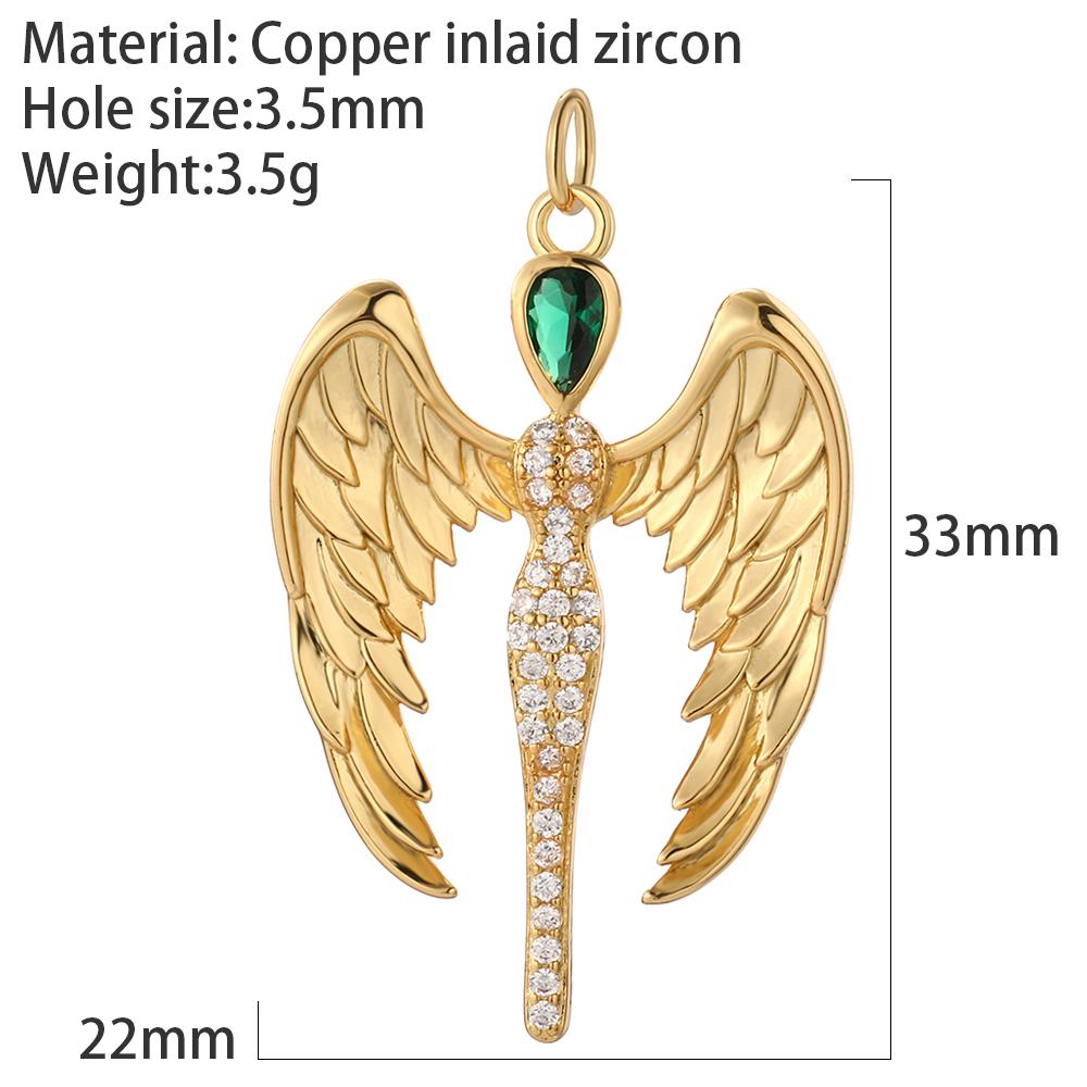 

Lightning Curse Charm Pendant DIY Earrings Bracelet Necklace Copper CZ Bow and Arrow Accessories for Jewelry Making Supplies