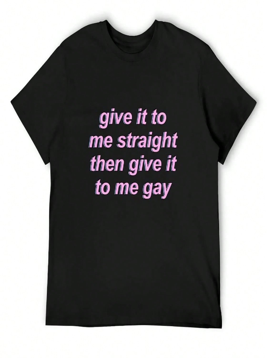 Game Grumps - Give It To Me Straight T-Shirt Hippie Clothes Luxury T-Shirt unisex Funny T Shirts S разноцветный