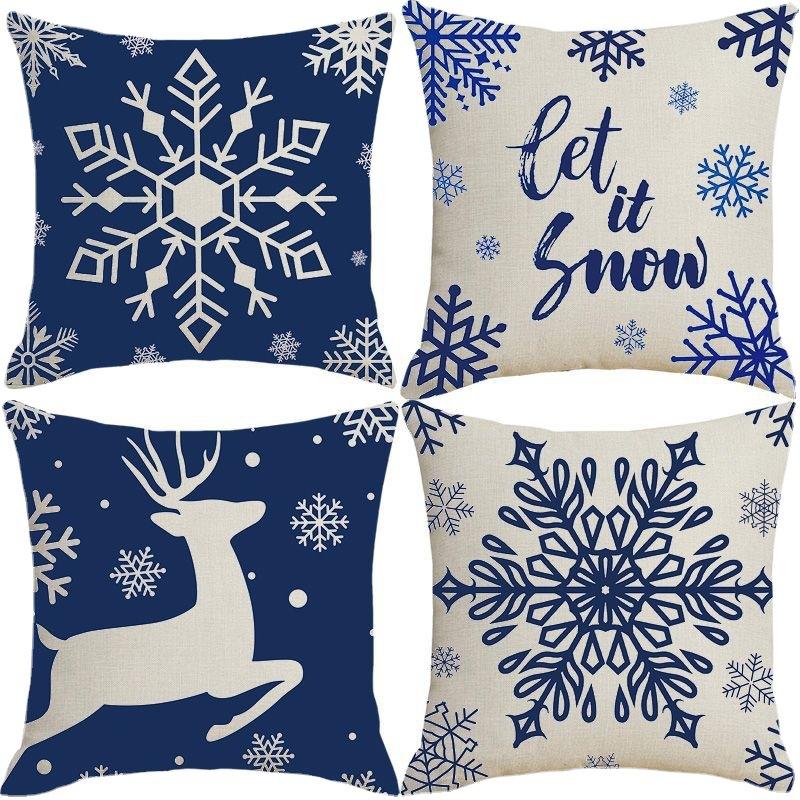 Pillow Cushion Christmas Pillow Cover Nordic Festival Sofa Cushion Pillow