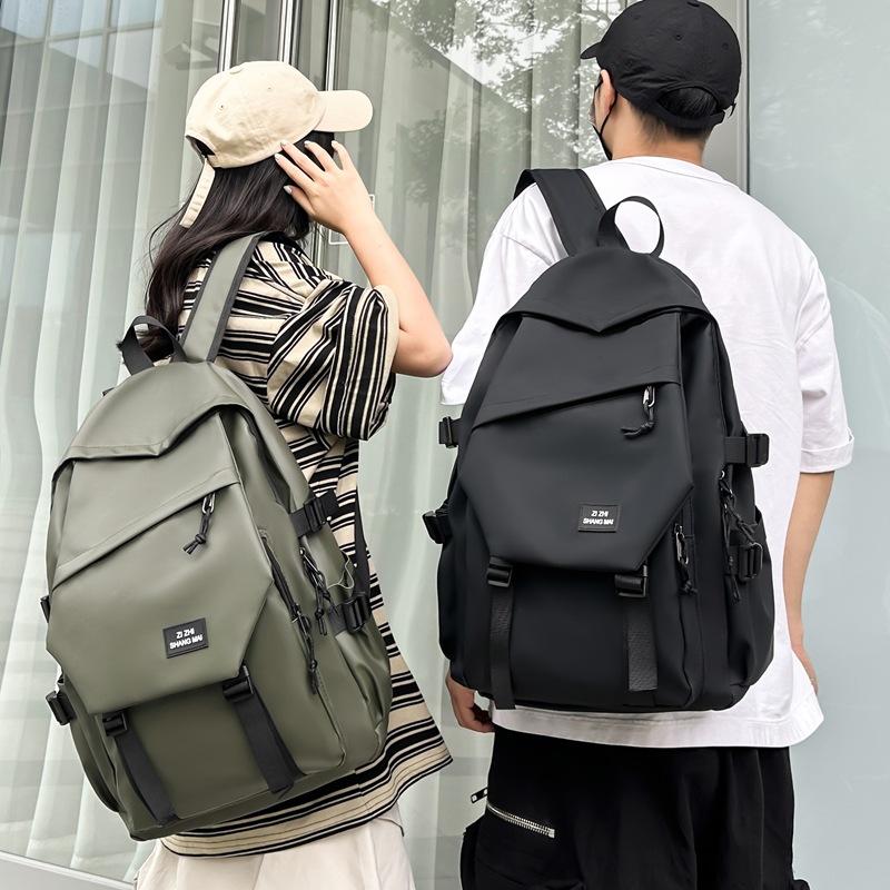 Schoolbag Men's Casual Large Capacity Backpack Travel Bag Women's Bag Lightweight Computer Bag Backpack Junior High School Student School Bag