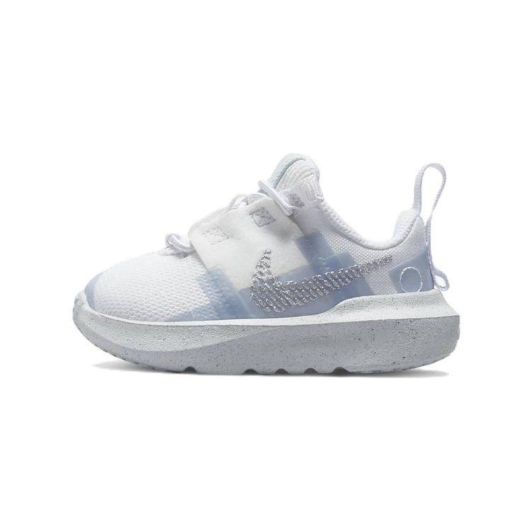 Nike Crater Impact Slip Resistant Cushioning Abrasion Resistant Low top Toddler Shoes White Blue Baby DB3553-102