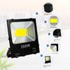 LED Floodlight Outdoor Waterproof Lighting High Lumen 50w100w Floodlight Construction Site Light Black Diamond Floodlight