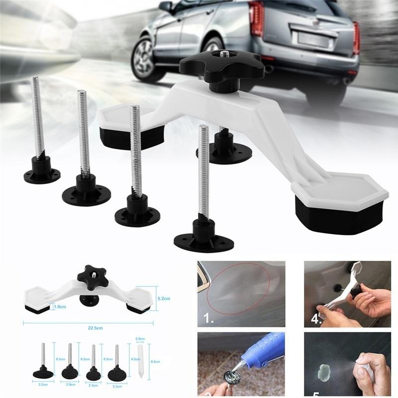 PDR Car Body Paintless Dent Repair Tools Puller & Glue Pulling Tabs