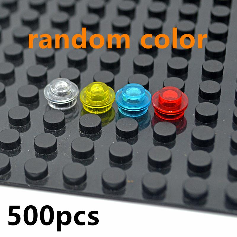 

Lamp Block Bricks Transparent 1x1 Dot Size DIY Brick Playset Thin Figures Creative DIY Sea water brick Fits For 4073