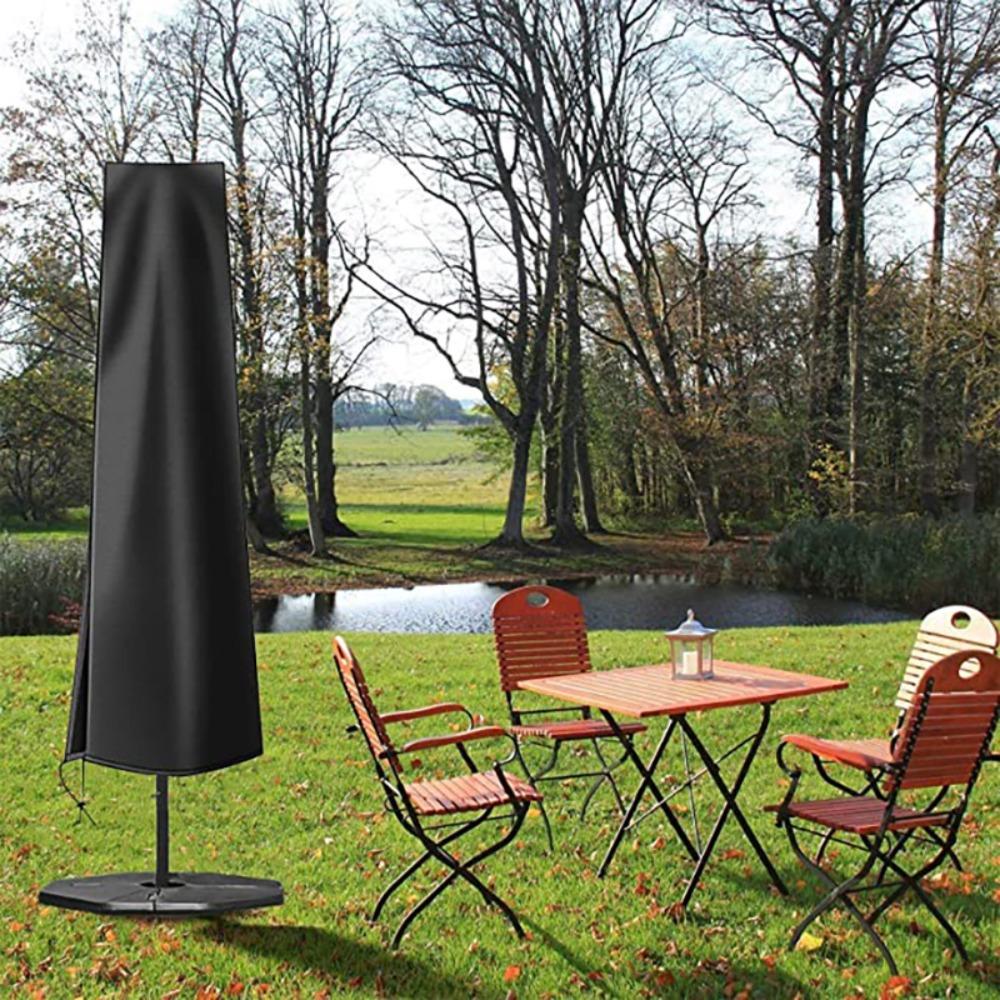 Courtyard & Garden Patio Cantilever Umbrella Cover - Oxford Fabric Waterproof UV Rain Protection
