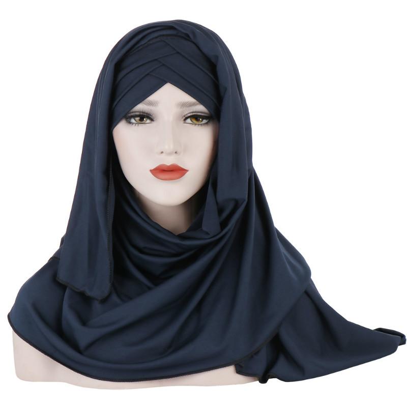 Muslim Instand Shawl Hijab Headscarf 