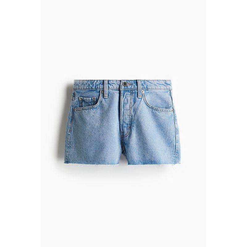 

HM Women s Jeans 2025 Fall New Arrival Work Clothing Fashion Lazy Tannin High Waist Sexy Shorts 1258880 Light cowboy Blue 165/76
