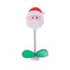 Car Shaking Head Santa Claus Ornaments Center Console Instrument Panel Elk Snowman Christmas Tree Decoration Ornaments for Gift