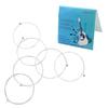 Stainless Steel Silver Plated Copper Alloy Wound 1st 6th (.010 .047) 6pcs Acoustic Guitar Strings String Set