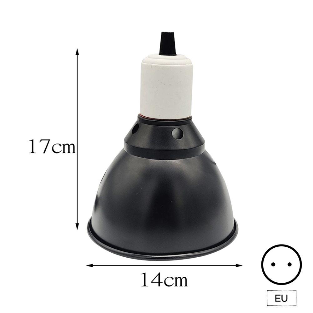 Reptile Heating Lampshade 110V 220V Lizard Snake Climbing Pet Insulation Heating Lamp Pet Heat-resistant Heating Lamp Holder