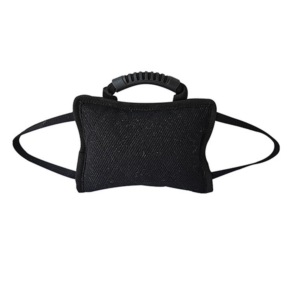 Durable Dog Training Bite Pillow with Twill Jute and Bite Stick