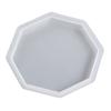 Stylish Lovely Octagonal Coaster Mould In Sturdy Silicone Materials Portable for Household and Office Supplies Use