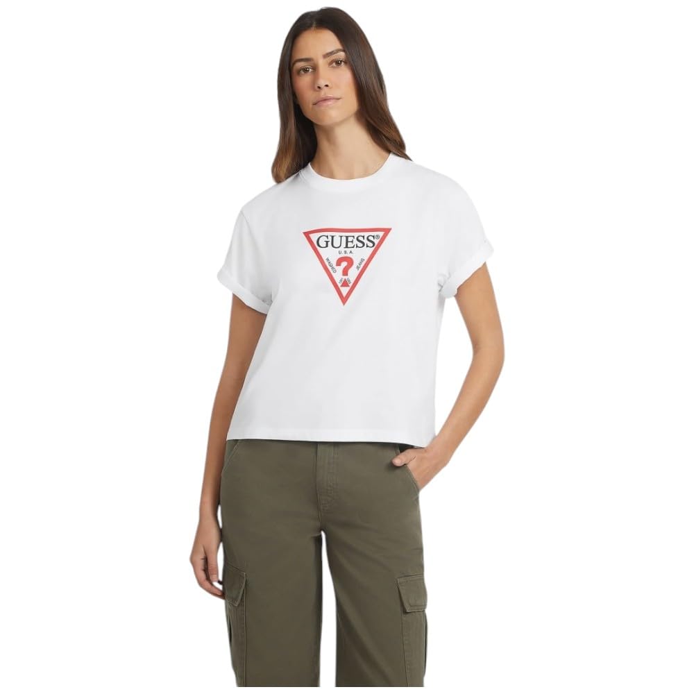 Guess Jeans SS CN Boxy Iconic Tee