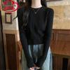 Langsha Women's Slim-Fit Ribbed Knit Sweater