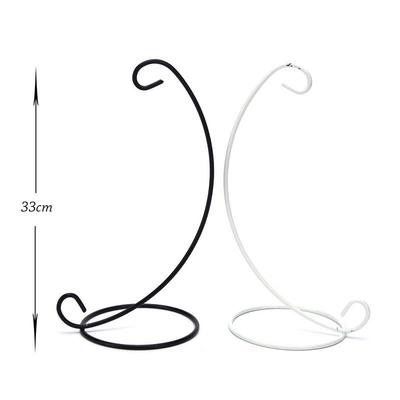 Support de plante en fer, 1x23Cm, 9 pouces, pour Vase suspendu en verre transparent, décoration de maison