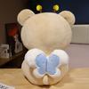 Adorable Plush Bee Bear Stuffed Animal Cute Soft Toy Perfect For Girlfriend's Birthday Gift
