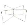 Foldable Cooler Stand Stainless Steel Damp Proof Outdoor Cooler Holder Stand for Camping